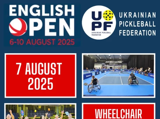 ВПЕРШЕ в історії English OPEN — подія з ПАРАПІКЛБОЛУ!